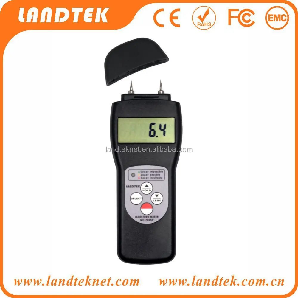 

Digital Moisture Meter Portable Moisture Tester for Wood Pin type MC-7825P
