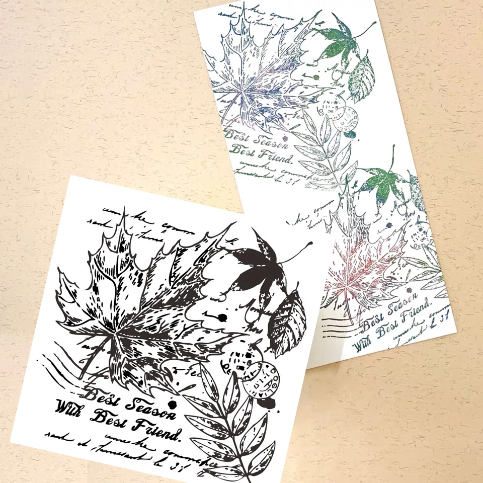11*11 Новые прозрачные штампы печать для скрапбукинга/цветы Bullet Journal резиновый штамп настроения фотоальбом изготовление открыток