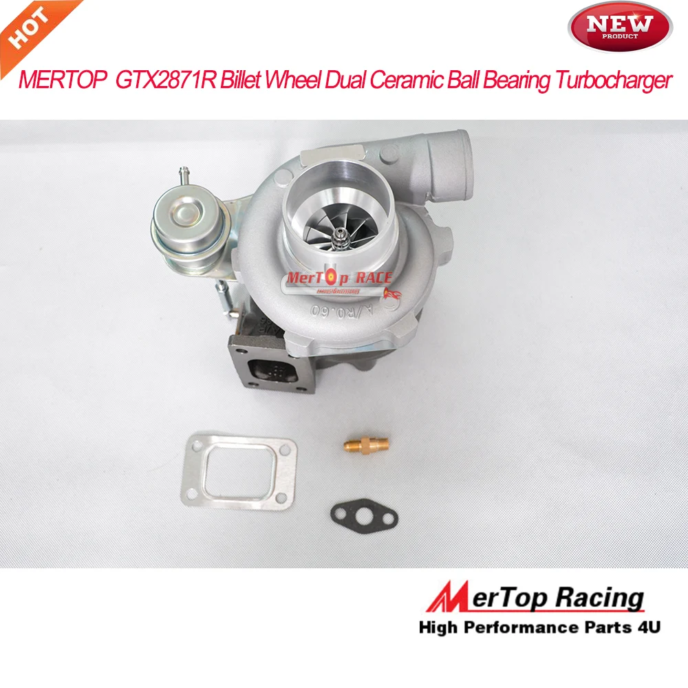 Турбокомпрессор MERTOP Racing T25 GT28 GT2871 GTX2871R заготовка колеса двойной Керамический
