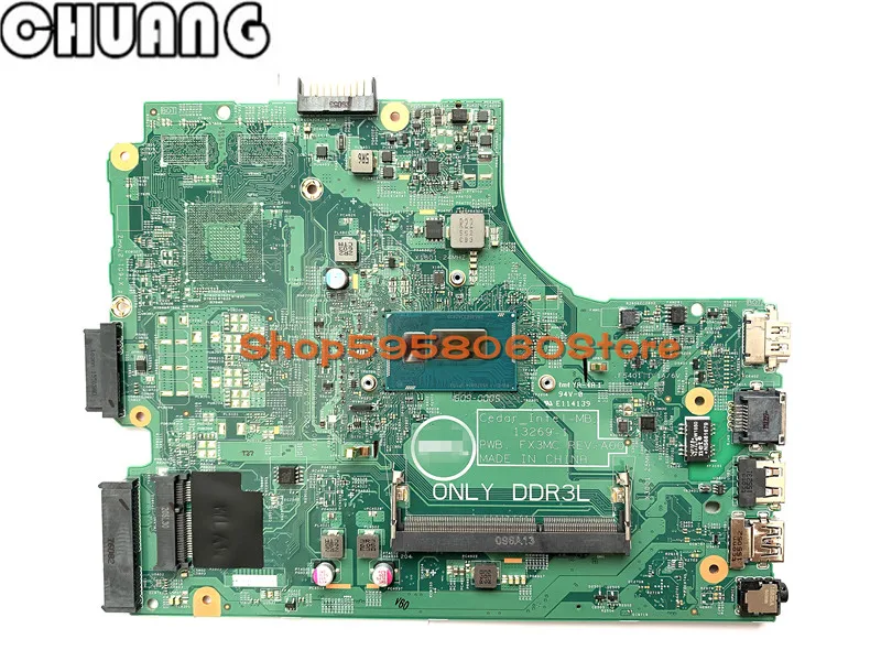 CN 0HRG70 HRG70 для Dell Inspiron 15 3442 3542 3443 3543 5748 материнская плата ноутбука 13269 1 FX3MC с 2957U 100%