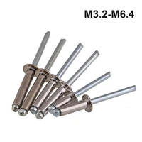m2 4 m3 2 m4 m5 m6 4 304 stainless steel domed head blind rivets round head open hollow pull rivet