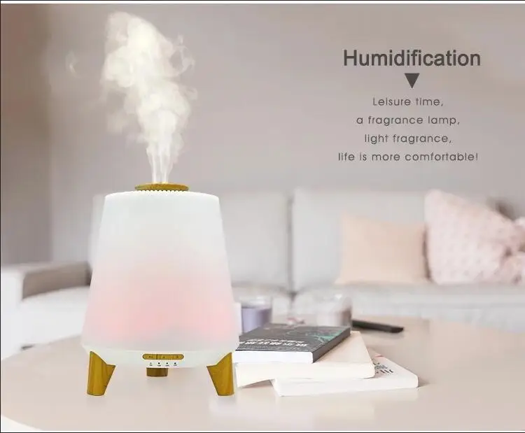GRTCO увлажнитель воздуха масло Арома диффузор работать с Amazon Alexa интеллектуальное приложение или Bluetooth с музыкальным динамиком ночные светильники