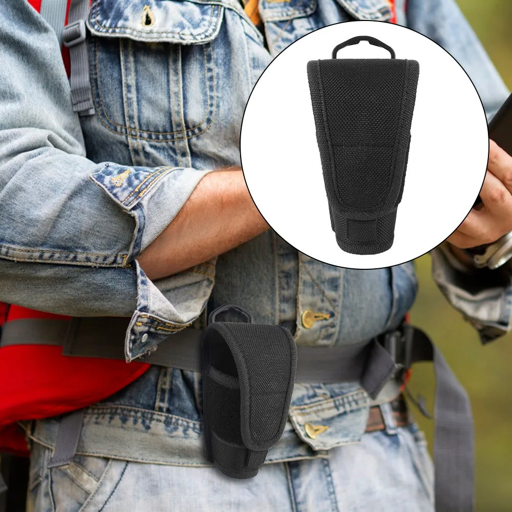 

Tactical Molle Flashlight Pouch Big Head Torch Cover Case for Belt Clip Holster for UF700L/C8/501D HUGSBY S3 Torch Flashlight
