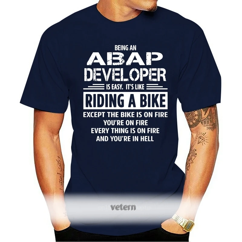 

Men T Shirt ABAP Developer Women Tshirt