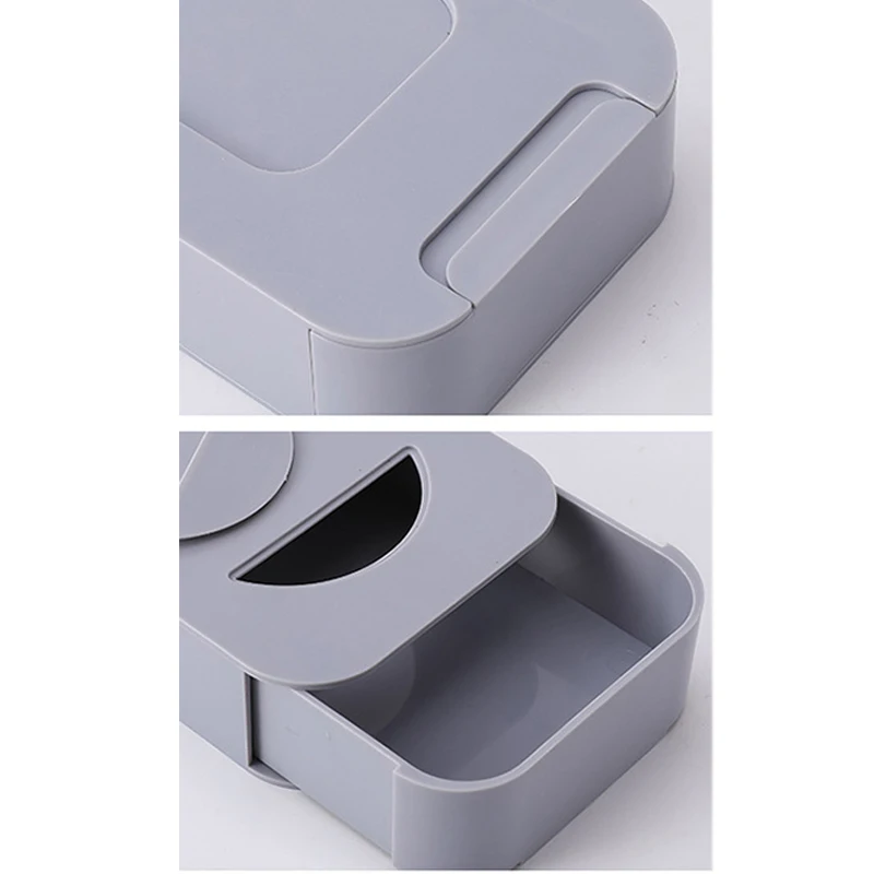 

HOT-2 Pack Under Desk Drawer, Desk Organizer, Self-Adhesive Pencil Tray Drawer, Storage Box, Desktop Drawer Tray