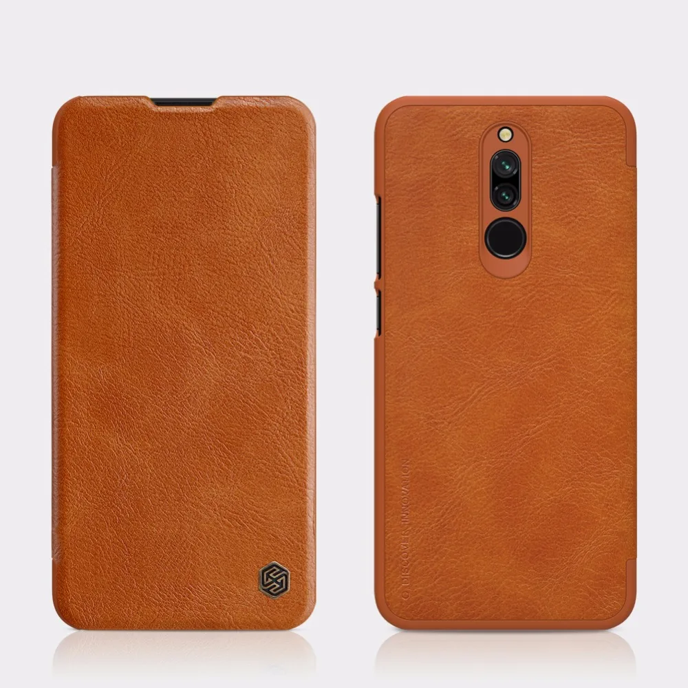 Чехол для xiaomi redmi 8, чехол NILLKIN Qin, винтажный кошелек, флип-чехол, чехол, funda для xiaomi redmi 8, флип-чехол из искусственной кожи чехол