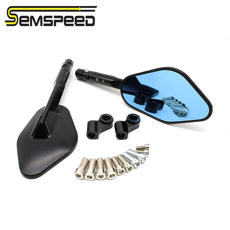 

Side Mirrors Semspeed CNC Motorcycle Rearview Mirror For Yamaha XMAX 300 xmax 400 xmax 250 xmax 125