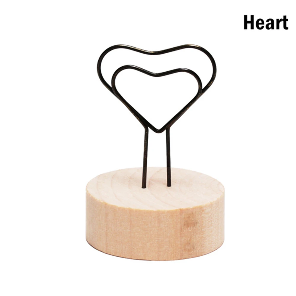 4 см креативная круглая деревянная рамка для фотографий держатель карт свадебные