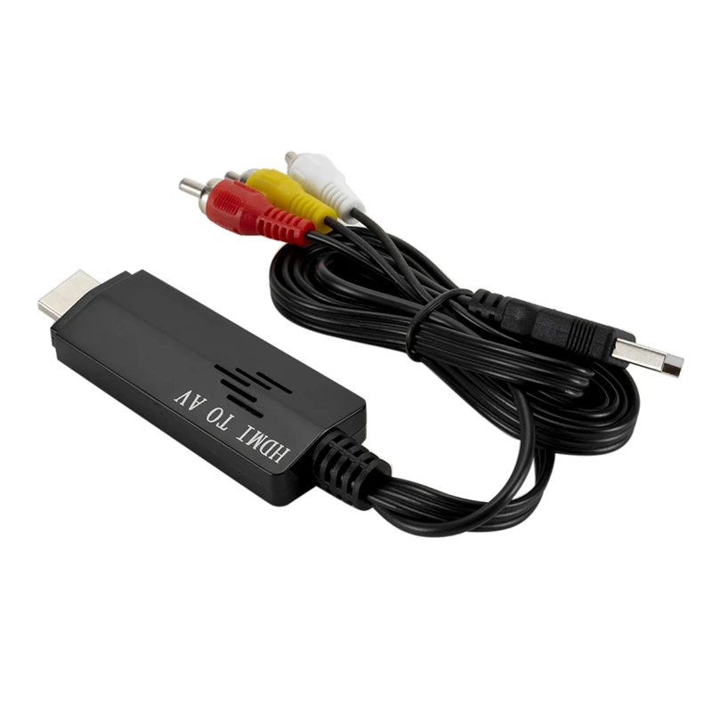 Преобразователь HDMI в RCA все-в-одном 1080P AV кабель штекер-штекер длинный | Компьютеры