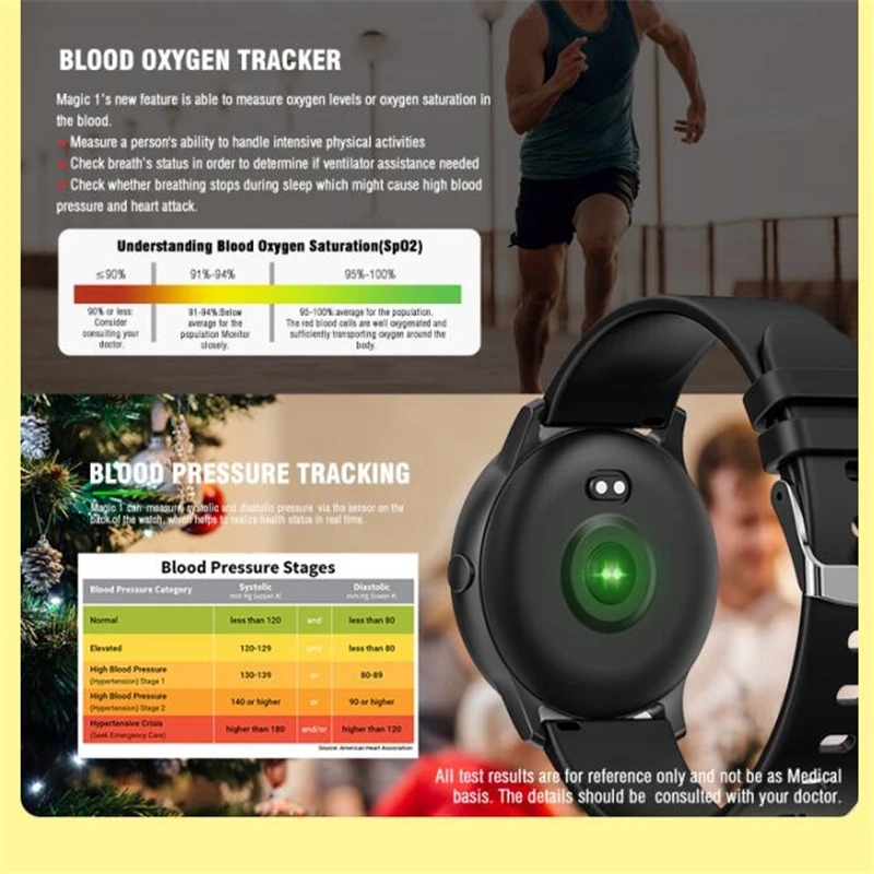 KOSPET Magic женские Смарт-часы пульсометр кислородный Спорт Bluetooth для мужчин фитнес Trakcer KW19 Smartwatch для Android IOS Телефон