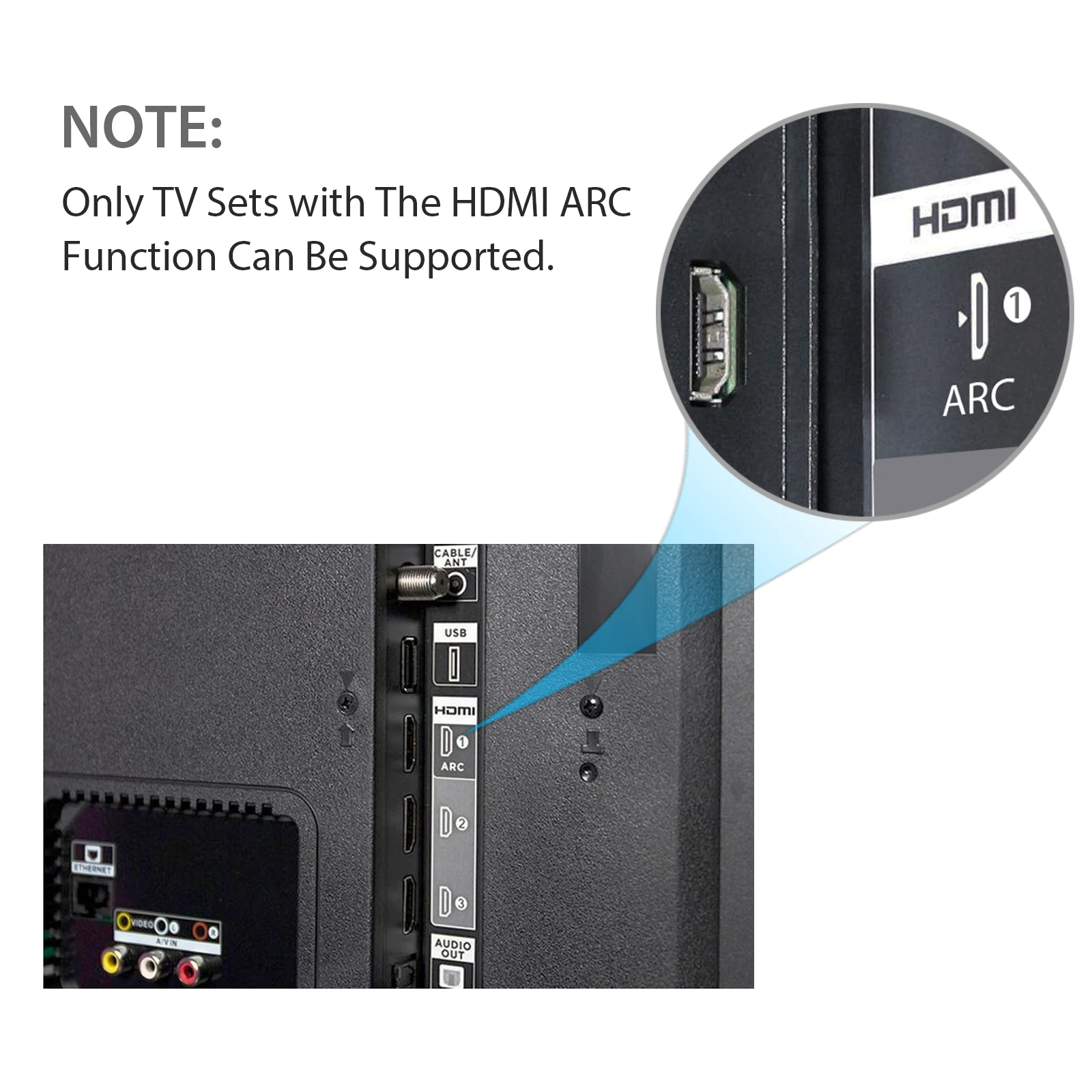 ESYNiC HDMI-совместимый аудио экстрактор 192 кГц ЦАП преобразователь цифровой в