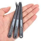 3 шт. антистатические пинцеты набор инструментов для ремонта Triad Fix для планшетов смартфонов электронные компоненты плоскиеострыеизогнутые щипцы