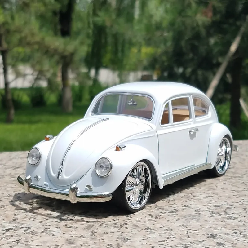 2021 Новый 1:18 классический машина Жук черный автомобиль из сплава Модель