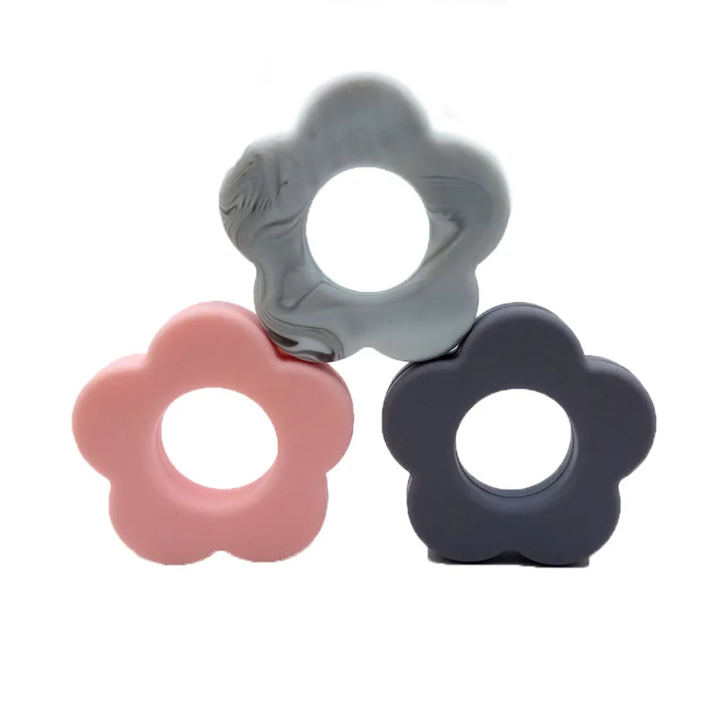 Подсолнечника силиконовый Прорезыватель для зубов детские сенсорные кулон