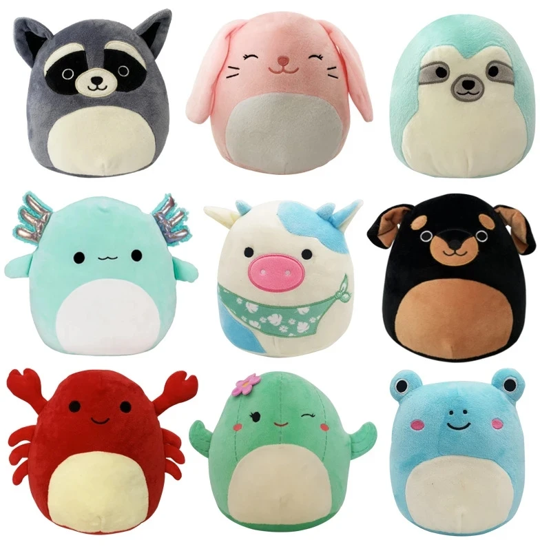 20cm SqUiShMaLloWiNg Plush Toy Cute Unicorn Panda Dinosaur Stuffed Animals Kawaii Plushie Doll Baby Toys Children Gift