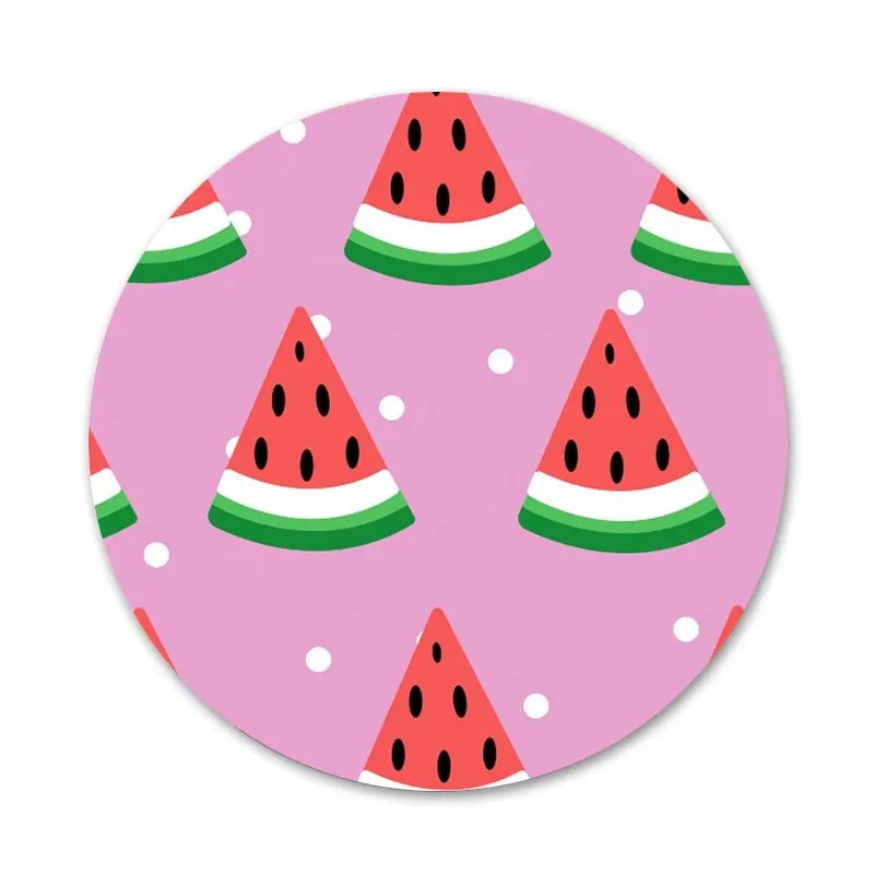 58 мм милое платье с принтом арбуз значок брошь заколка аксессуары для одежды
