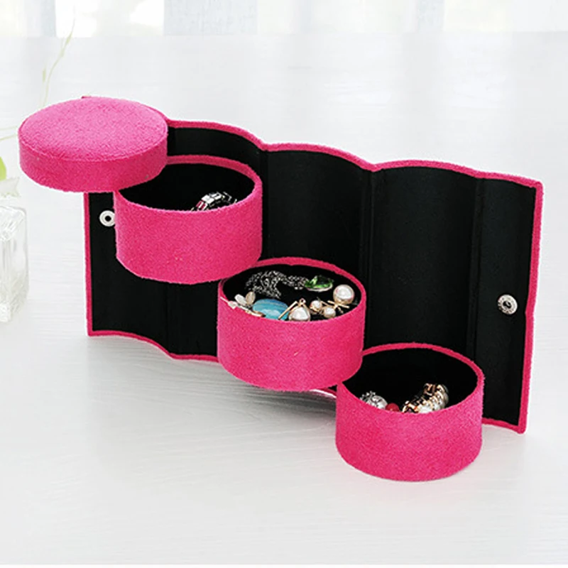 Цилиндрические образные украшения креативный ящик для хранения Органайзер