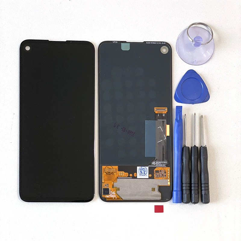 Pantalla LCD OLED M & Sen de 5,81 "para Google Pixel 4A, digitalizador con Panel t&aacute;ctil, 6,2", 5G-4
