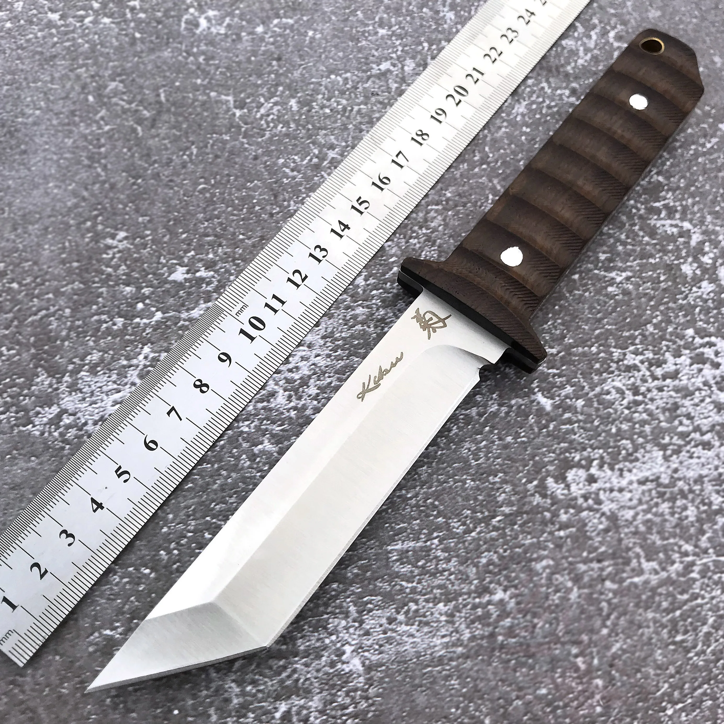 

Fixed blade knife Outdoor camping tactical survival knives Wilderness hunting defense hiking tool rescue knife Samurai sword