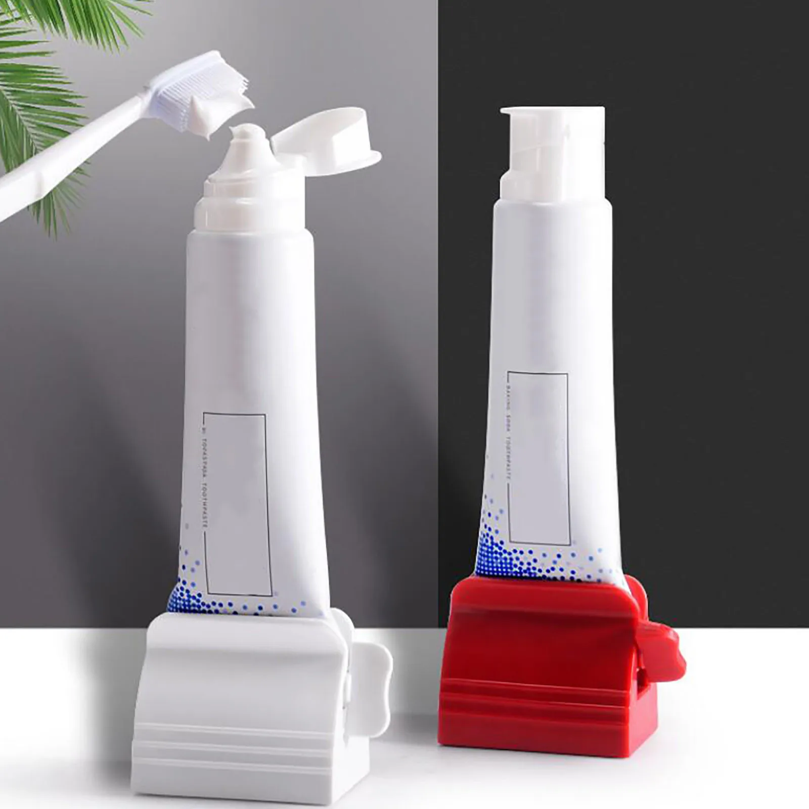 

Si-mple Toothpaste Clip Facial Cleanser Press Manual Toothpaste Dispenser