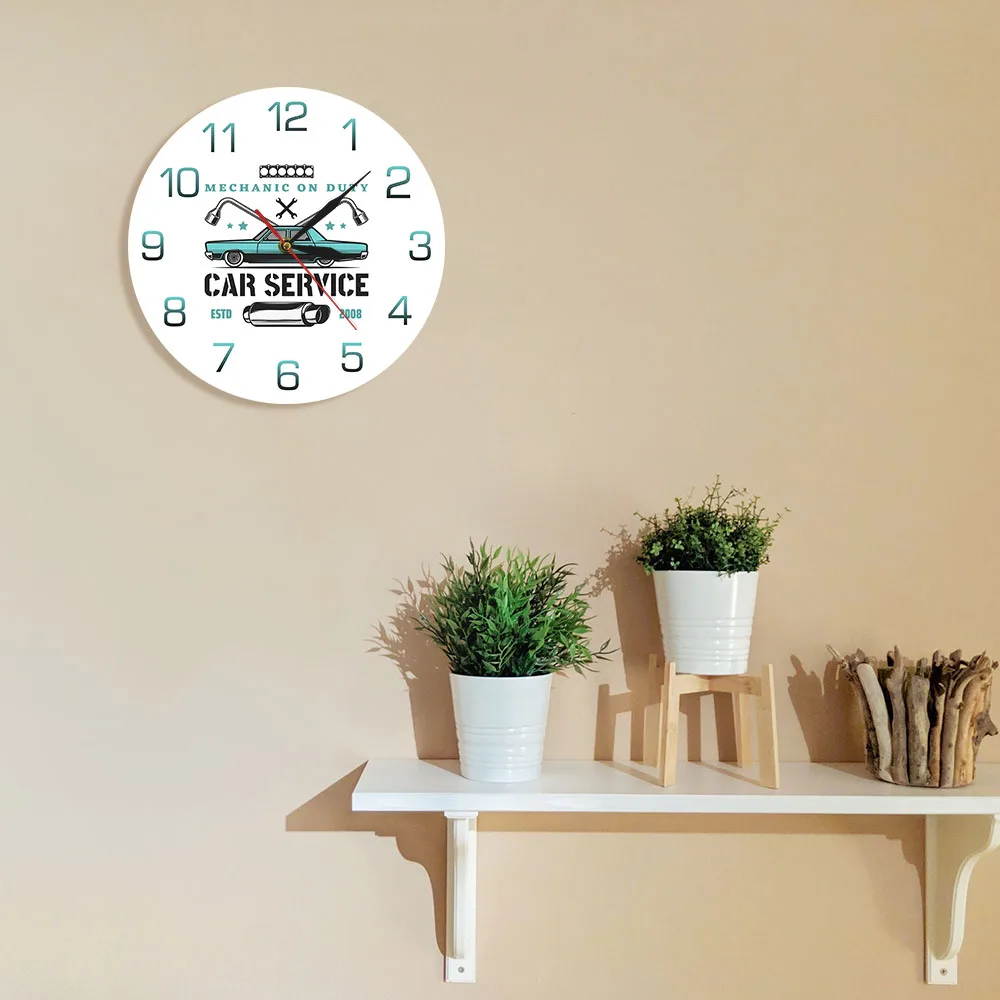 Механические наручные часы для автосервиса на заказ автоматические гаражный