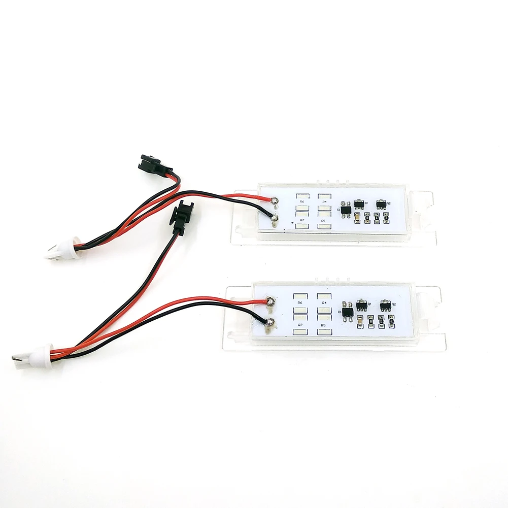 2 шт. Canbus Нет Ошибка светодиодный номерной знак светильник Lampfor Opel Insignia Zafira B Corsa D