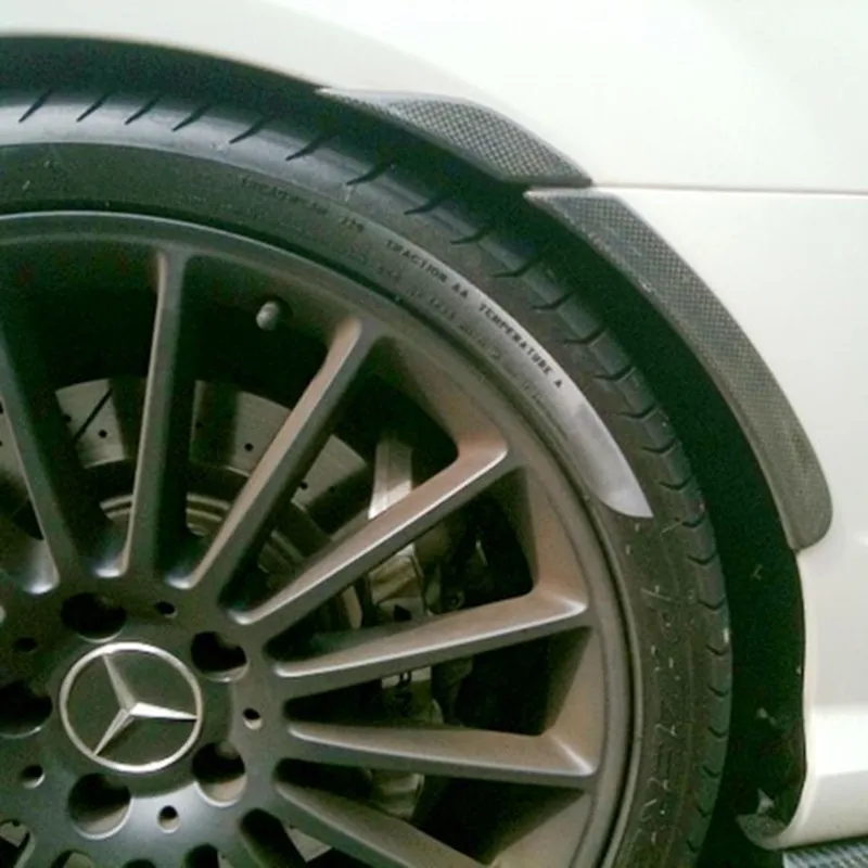 

Для углеродного волокна 2007-2012 W204 C-CLASS заднее крыло вспышек колесной арки