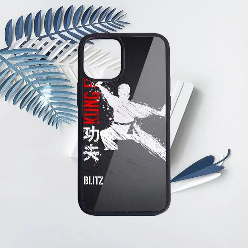 

Kungfu Taekwondo Phone Case PC for iPhone 11 12 pro XS MAX 8 7 6 6S Plus X 5S SE 2020 XR