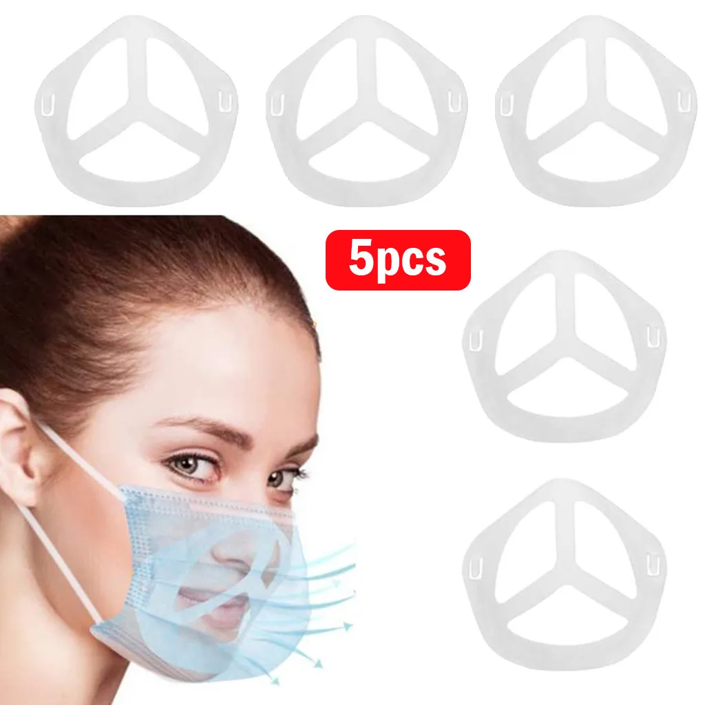 Mascarilla 5 шт. Прохладный уход за кожей лица маски моющиеся кронштейн защиты губная
