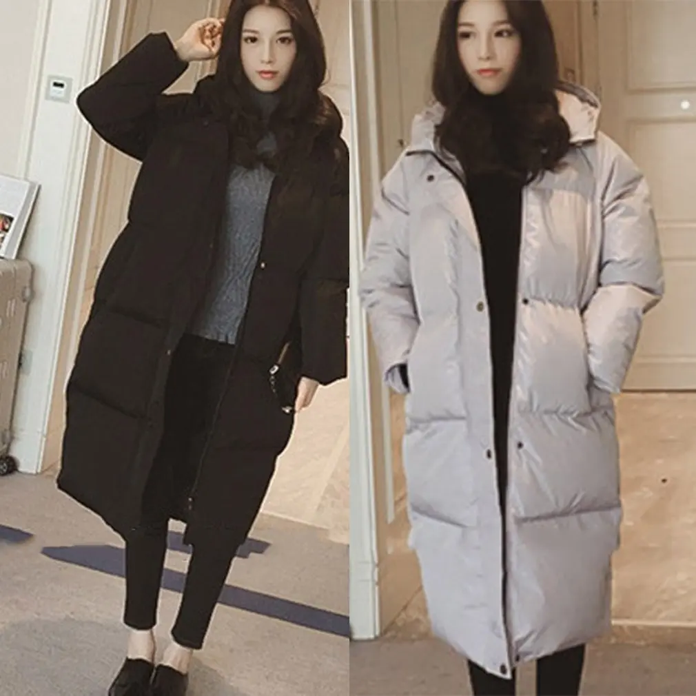 

Winter Women's Down Parkas Winter Jacket Winter Jacket Women Hooded Parka Long Coats Cotton Padded Ladies Winter Coat