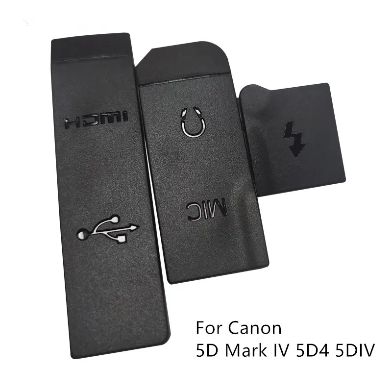 

Резиновая Нижняя крышка для входа постоянного тока/видео выхода, совместимая с USB/HDMI, 1 комплект, для Canon 5D Mark IV 5D4 5DIV, резиновая крышка для USB, з...