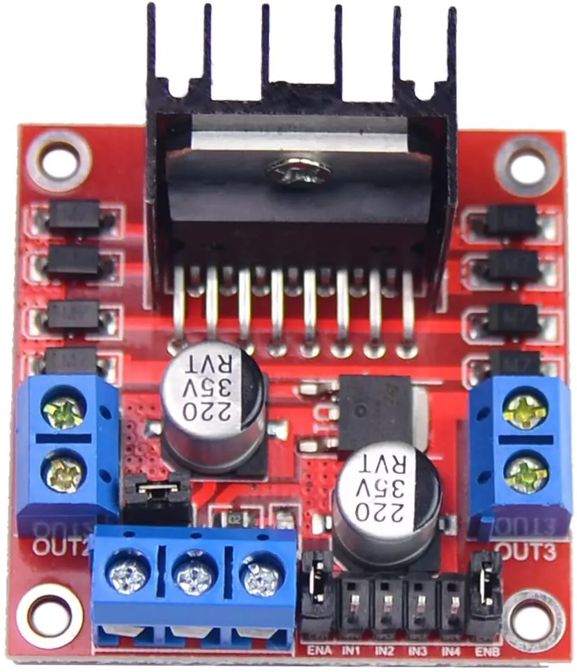 Плата контроллера привода двигателя L298N двойной H-мост Драйвер шагового