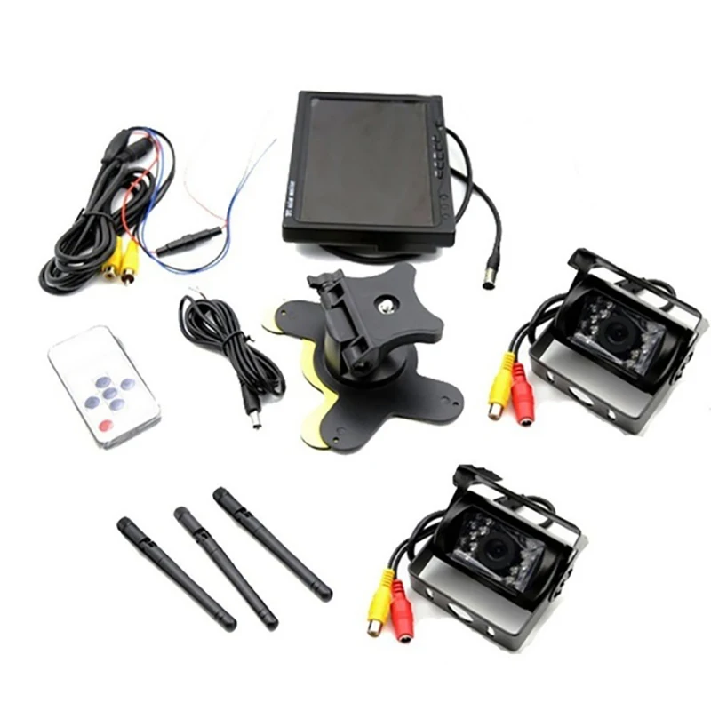 7 &quotБеспроводной автомобильный монитор TFT lcd заднего вида для HD монитора камеры