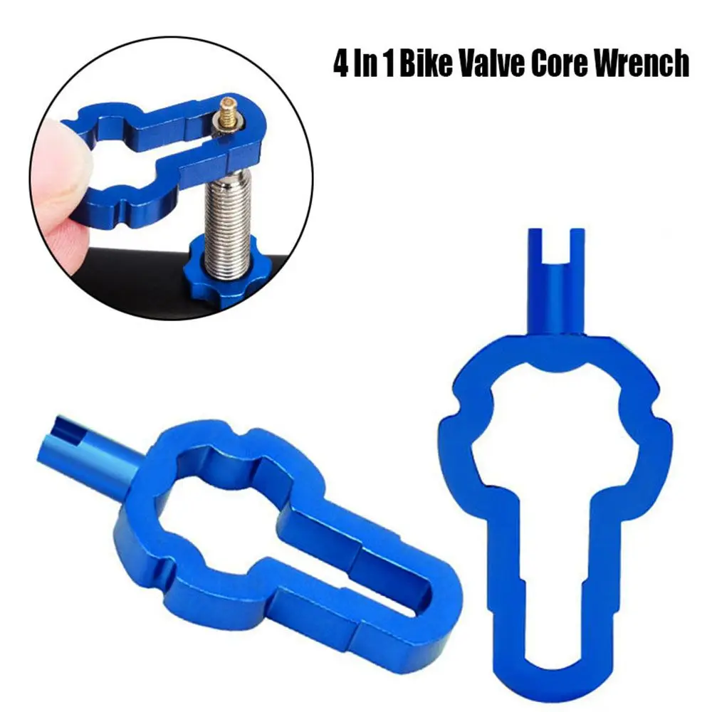 

1/2 шт. 4 в 1 инструмент для велосипедного клапана гаечный ключ многофункциональный инструмент для разборки сердечника клапана инструмент для установки для горного и дорожного велосипеда аксессуары