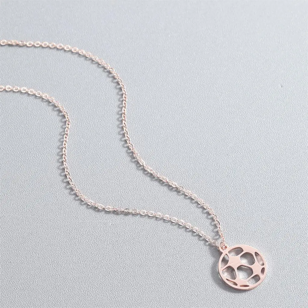 Cxwind очаровательное колье из нержавеющей стали для футбола ювелирное изделие