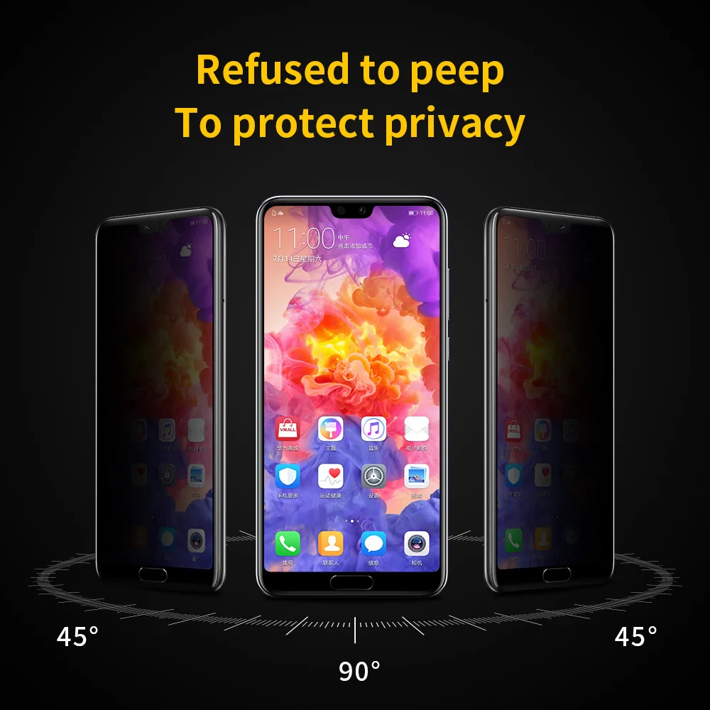 Антибликовая Защитная пленка SmartDevil для Huawei Honor 20 pro закаленное стекло частная