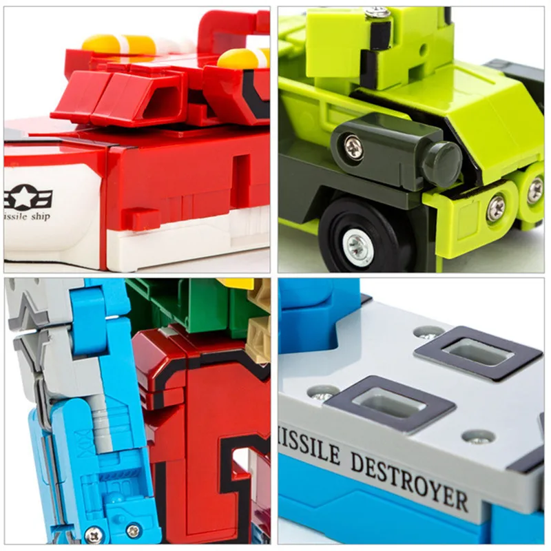 

Magic Numbers Creative Blocks Assembling Educational Blocks Transformation Robot Numbers Robots Action Figures kids gift
