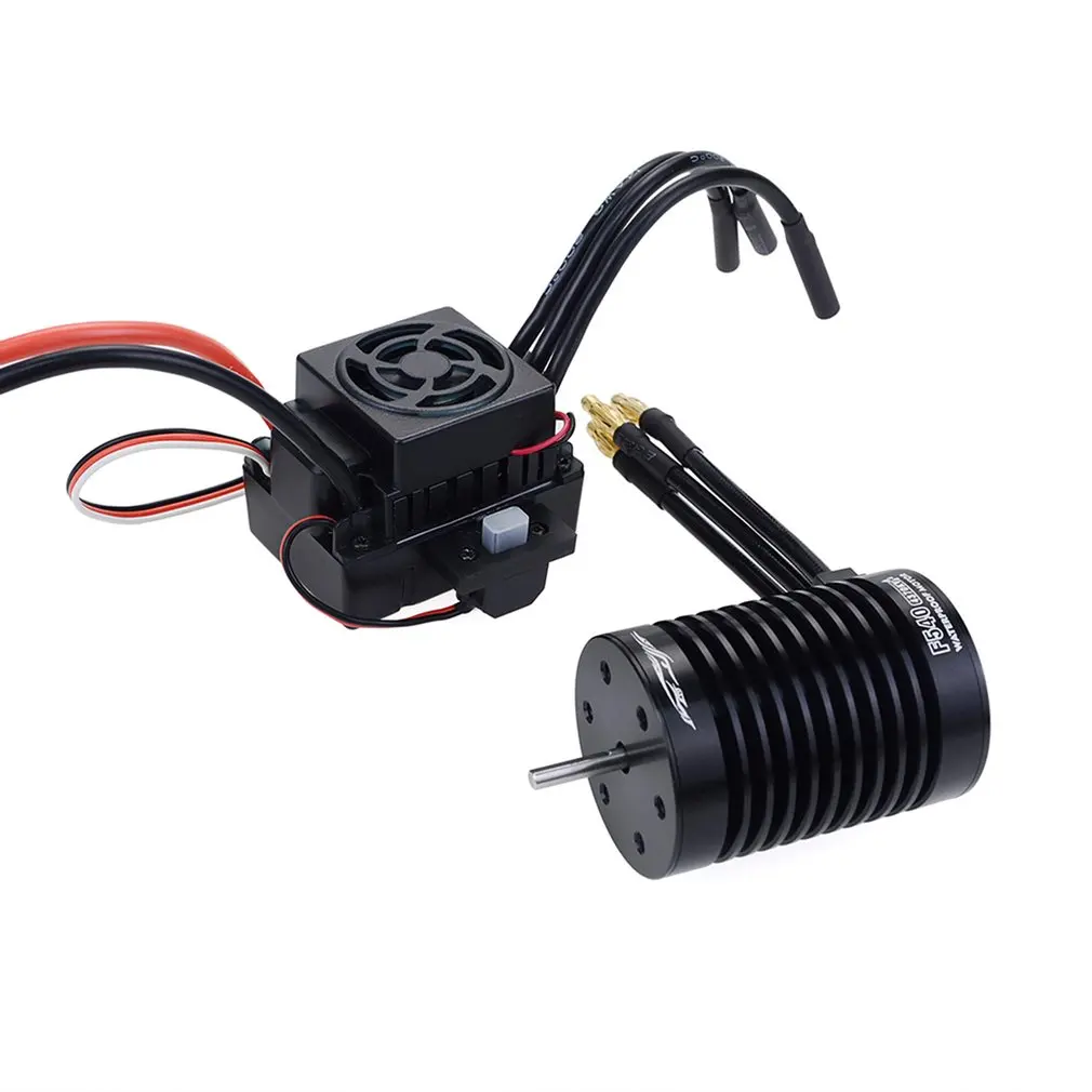 

RC F540 4370KV/3300KV Waterproof Sensorless Brushless Motor and 45A Brushless ESC Combo Set For 1/10 RC Racing Car Boat