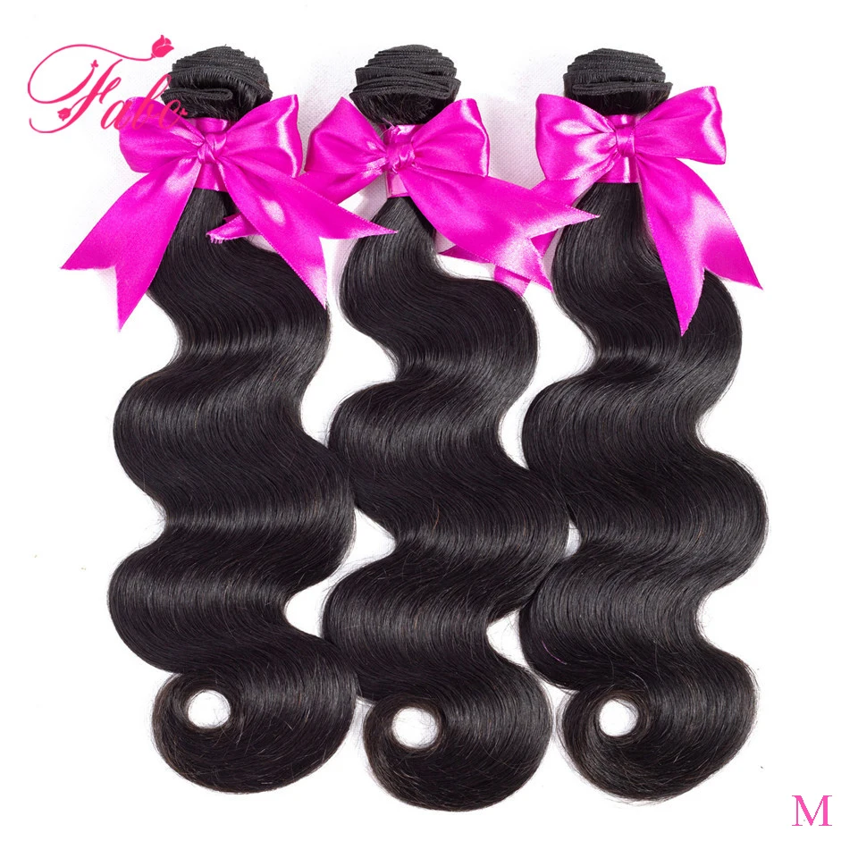 Fabc бразильские волосы волнистые для придания объема вплетаемые пряди не remy 10 28