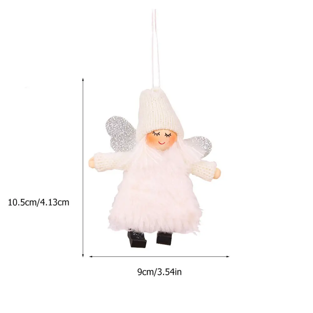 1 шт. Рождественская елка кулон Ангел Куклы Украшение нежный в виде изысканного