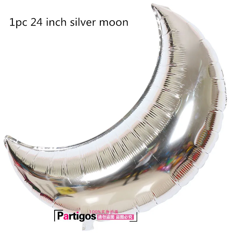 1pc 24 inch GIHOO 5 шт космонавты и ракеты корабль фольгированные шары космическое пространство с днем рождения галактика вечерние украшения Дети воздушный шар детский душ - Цвет: 1pc 24 inch