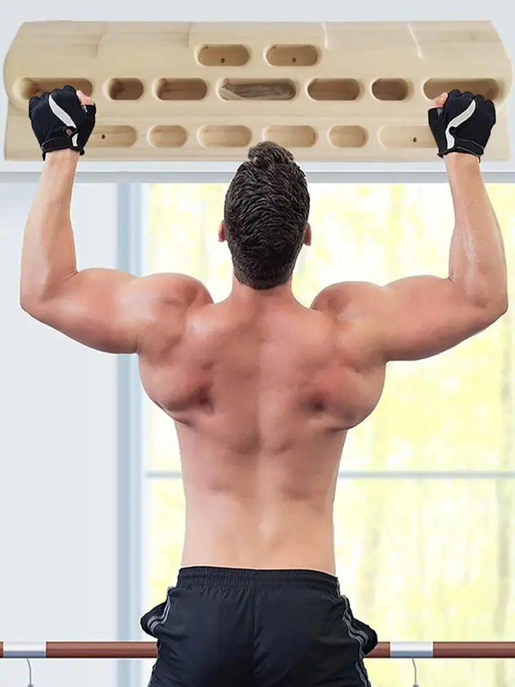 

Rock Climbing Hangboard Rock Climbing Training Board Climbing Grip Board Fingerboard for Climbing