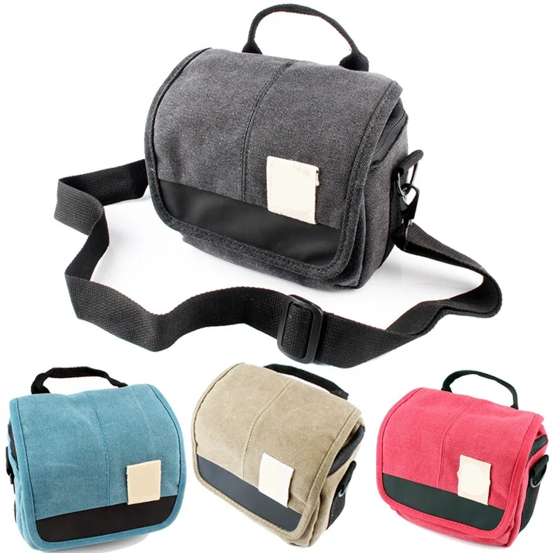 

2022 Canvas Case Camera Bag For SONY A7 A7S A7R A7K ILCE-7 A7ii Alpha A7 II Mark II NEX-6 NEX-7 NEX-3N HX200V H200 RX100