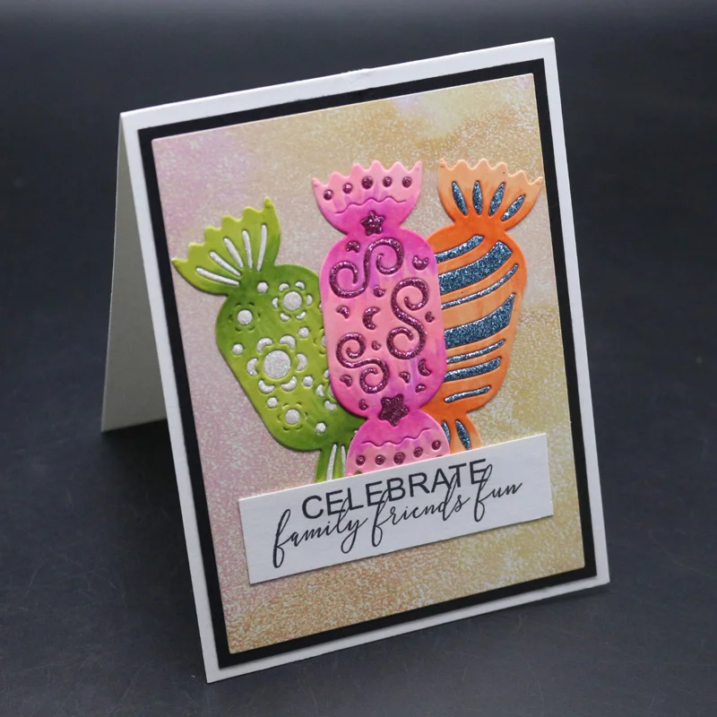 3 шт./компл. прекрасные металлические трафареты для фотоальбомов/декоративные