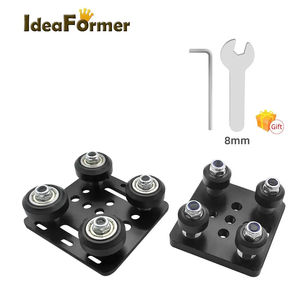 3d printer parts Slider plate kit 2020/2040 Openbuilds v slot + Extruder Back Support Plate kits for CR10 Ender-3 | Компьютеры и офис