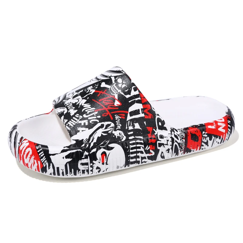 Peak slippers men's summer lovers' household anti-skid thick soled men's outdoor sports sandals