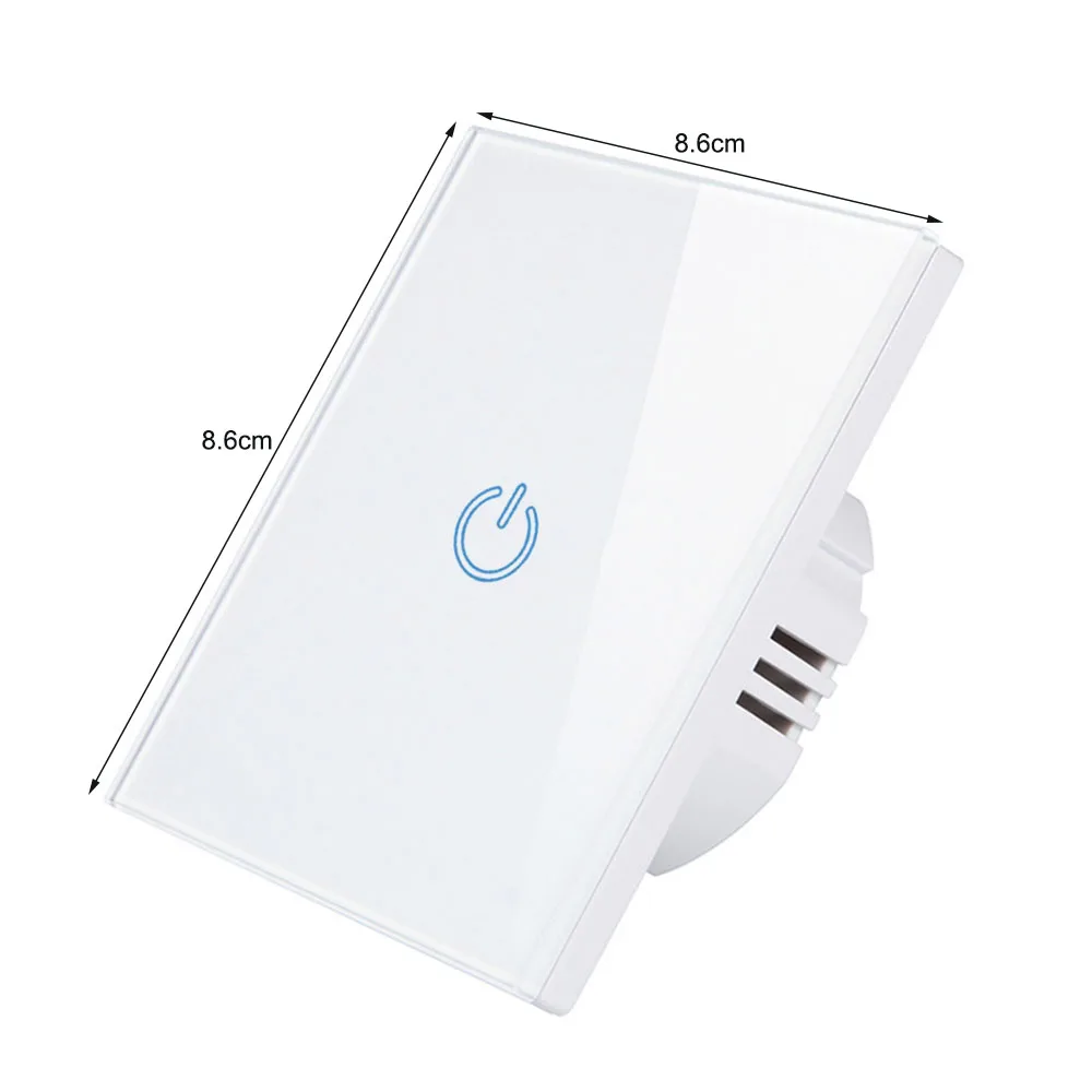 

Настенный сенсорный выключатель Wi-Fi RF433 + умный выключатель света Wi-Fi 1 2 3 клавиши 220 В комплект умный дом Tuya с поддержкой Alexa Google Home