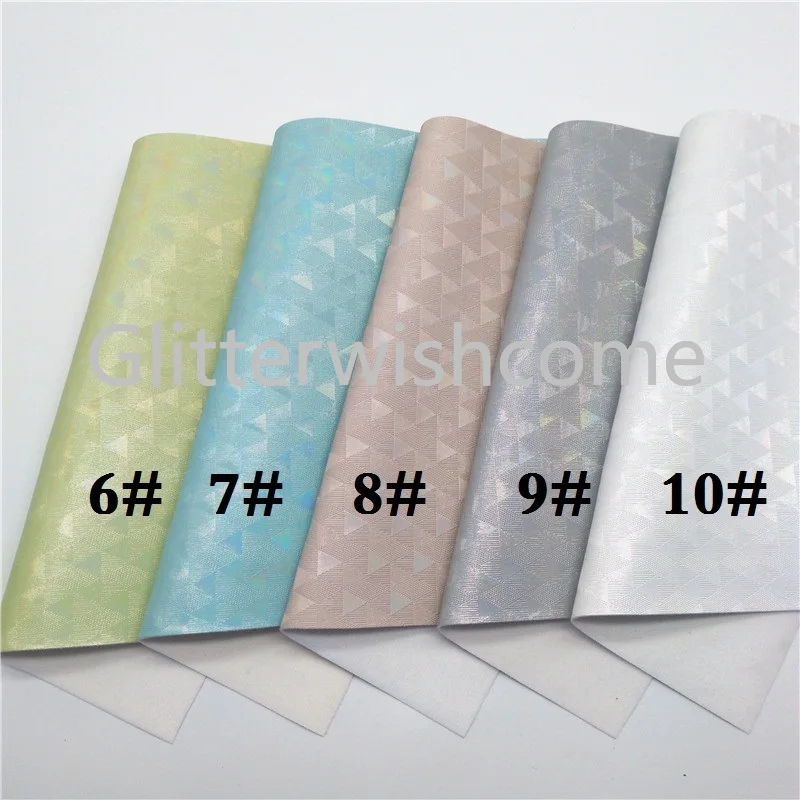 Glitterwishcome 21X29 см A4 размер винил для бантов Переливающаяся тисненая кожа ткань искусственная кожа листы для бантов, GM625A
