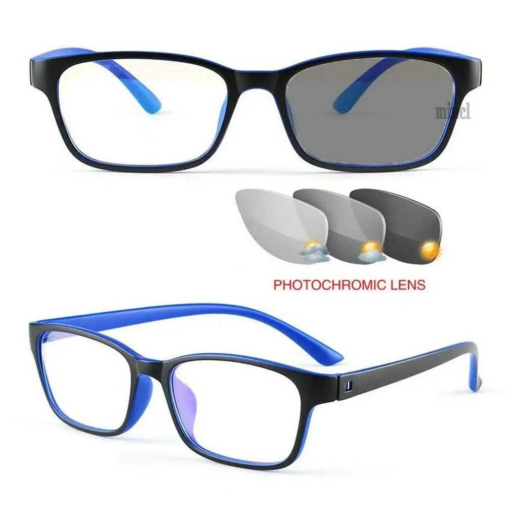 Фотохромные прогрессивные очки для чтения 2020 многофокальные мужские с коробкой