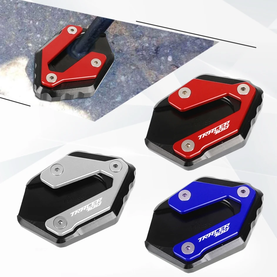 

Motorcycle Accessories Kickstand Side Stand extension Enlarge Plate Pad for Yamaha Tracer 700 RM15 2016 2017 2018 2019 Tracer700